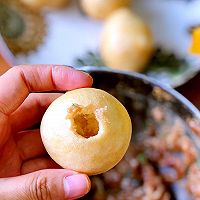 红烧面筋酿肉的做法图解2
