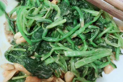 快手版凉拌菠菜