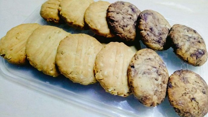 瘦身燕麦饼干+可可饼干