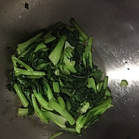 小青菜炒蘑菇的做法图解5