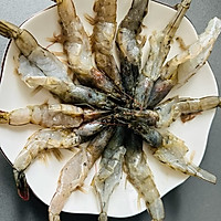 蒜蓉粉丝开背虾的做法图解2