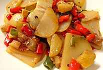 香辣土豆小炒肉的做法