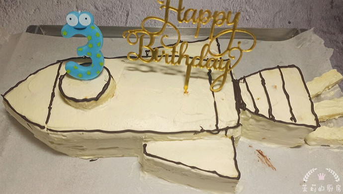 不会抹面也能做出独特的生日蛋糕