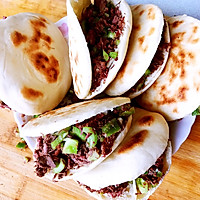 敲好吃的夹肉饼～保证你一口爱上它的做法图解8
