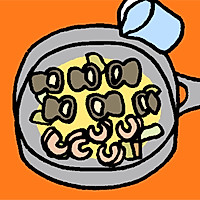 虾仁蛤蜊海鲜咖喱饭（无土豆版）的做法图解7