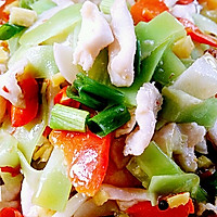 李孃孃爱厨房之一一青笋炒嫩兔的做法图解4