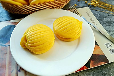 南瓜扇贝饼夹