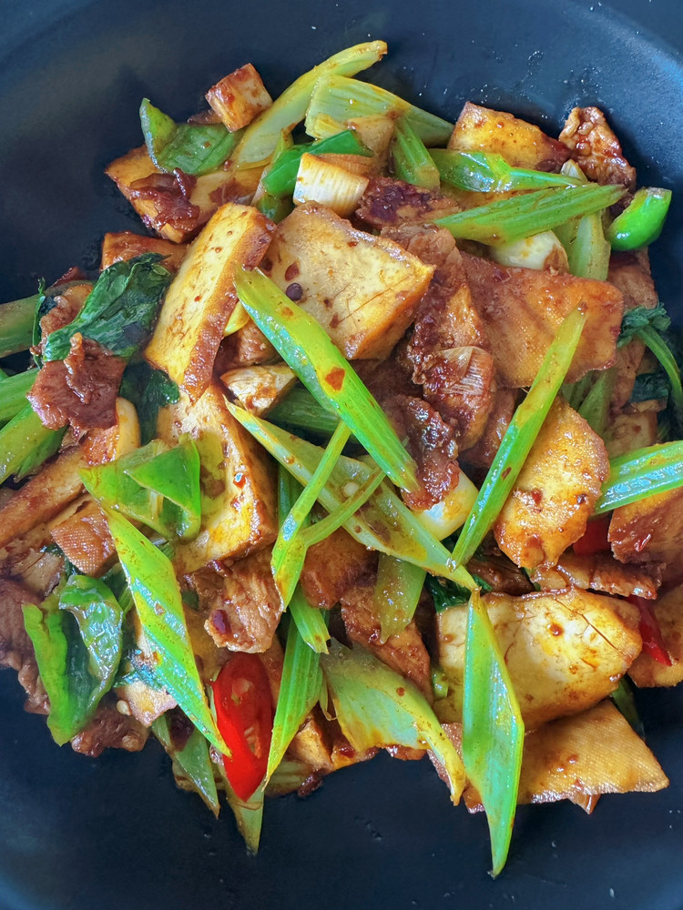 干锅豆干的做法