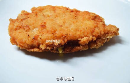 爆浆鸡排的做法图解6