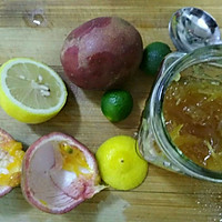 百香果柠檬柚子茶的做法图解7