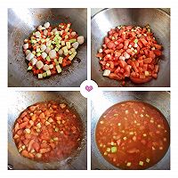 停不下来的番茄打卤面的做法图解3