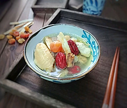 北芪桂圆红枣鸡汤的做法
