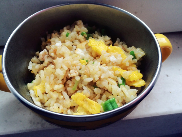 宝宝辅食-金银蛋炒饭的做法