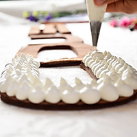 情人节专场：COUSS字母水果蛋糕的做法图解16