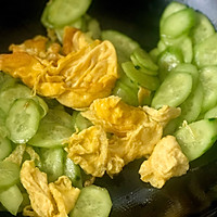 小白必学快手菜——黄瓜炒蛋的做法图解9