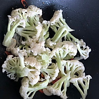 干锅花椰菜（健康餐）的做法图解5