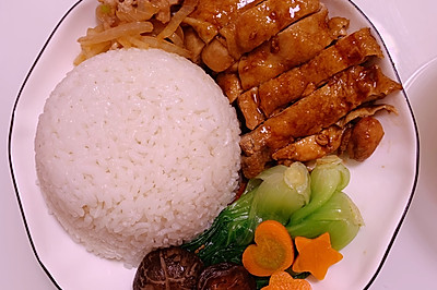 鸡排饭