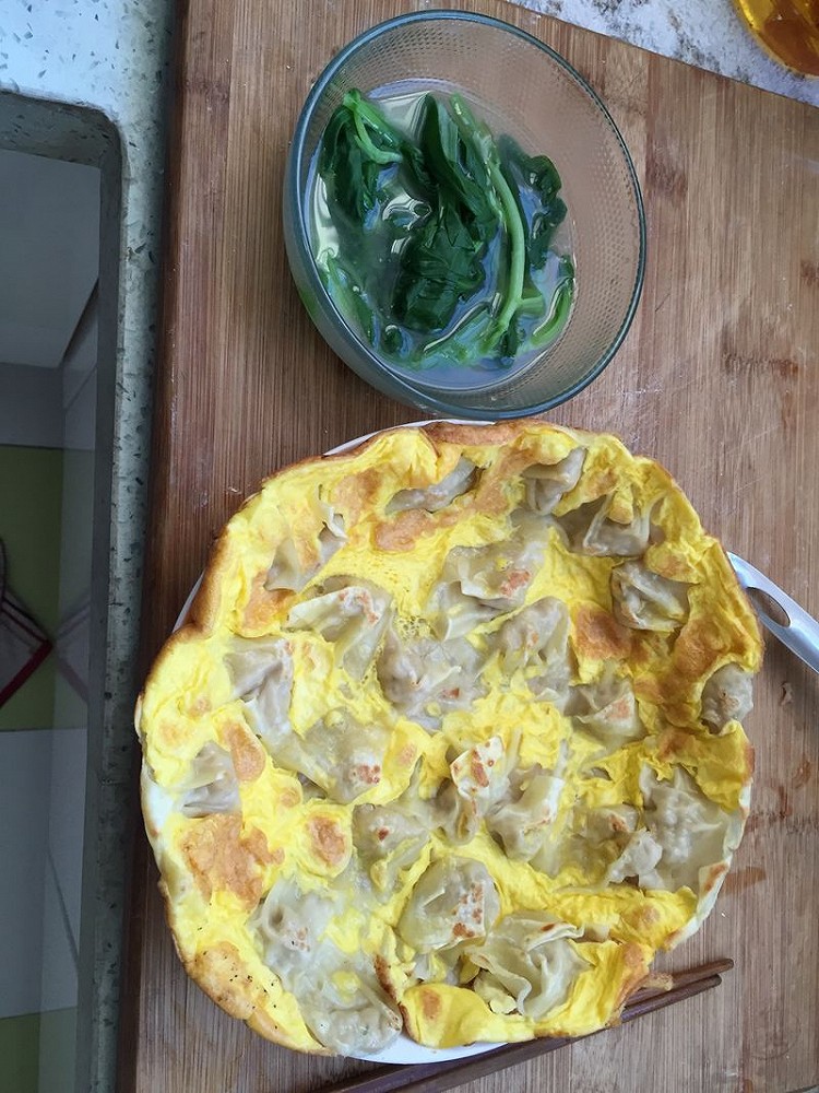 蛋抱馄饨的做法