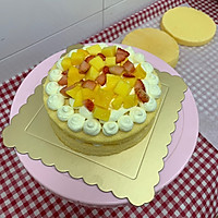 水果裸蛋糕小清新蛋糕生日蛋糕低糖蛋糕的做法图解8