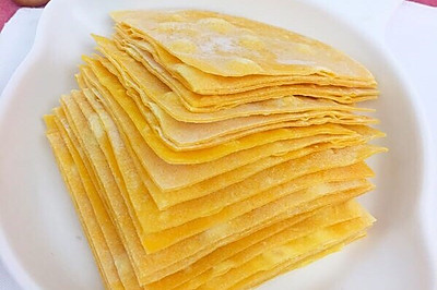 宝宝南瓜薄饼