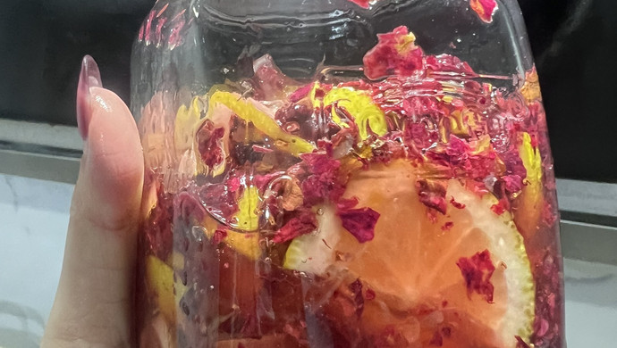 蜂蜜柠檬玫瑰酱
