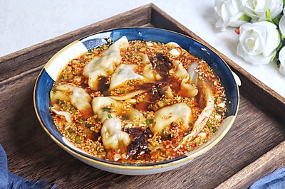酸汤素馅水饺