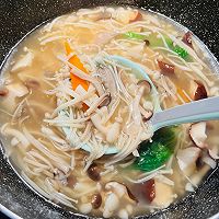 消耗火锅局剩菜❤️七仙菌菇汤的做法图解10