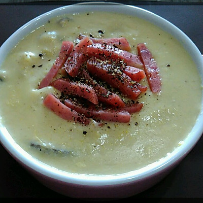 奶油玉米蘑菇汤