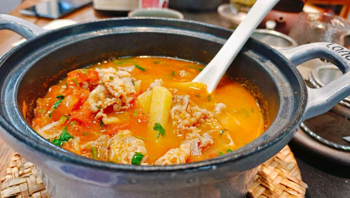 西红柿土豆牛肉汤