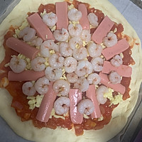 最爱披萨(虾仁➕培根)的做法图解19