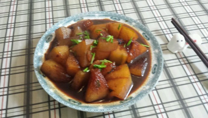 夏日素食----红烧冬瓜