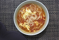 西红柿汤面的做法