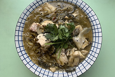酸菜粉丝乌鱼片