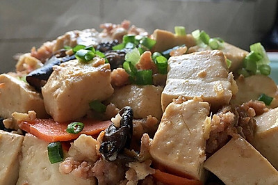 肉末五香豆腐