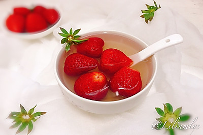 蜜水草莓