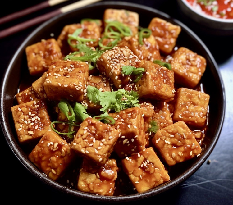 酥脆美味的麻辣豆腐这样做真的是香迷糊了！的做法