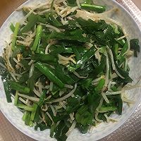 韭菜炒豆芽的做法图解5