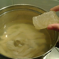 白果腐竹蛋糖水的做法图解4