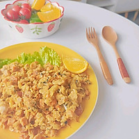 肉松炒蛋的做法图解5