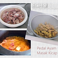 马来红烧鸡胗的做法图解1
