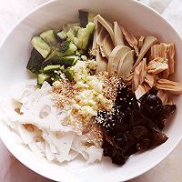 凉拌素什锦，鲜香爽口，低脂健康，好吃不怕胖的做法图解10