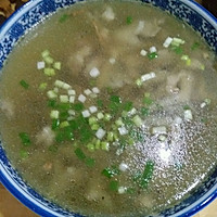 平菇肉片汤的做法图解6