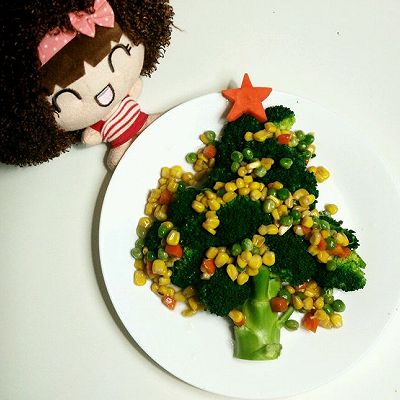 《宝宝健康餐》～圣诞树