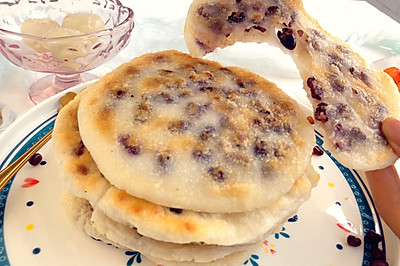 软糯香甜的红豆糯米饼