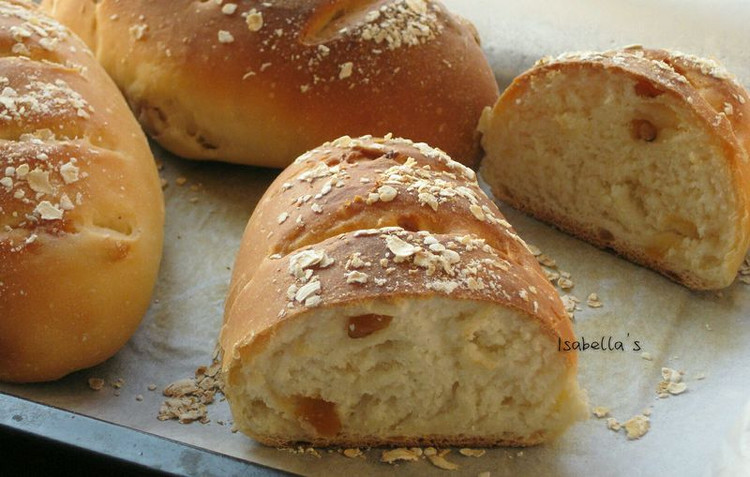 桂圆干面包的做法