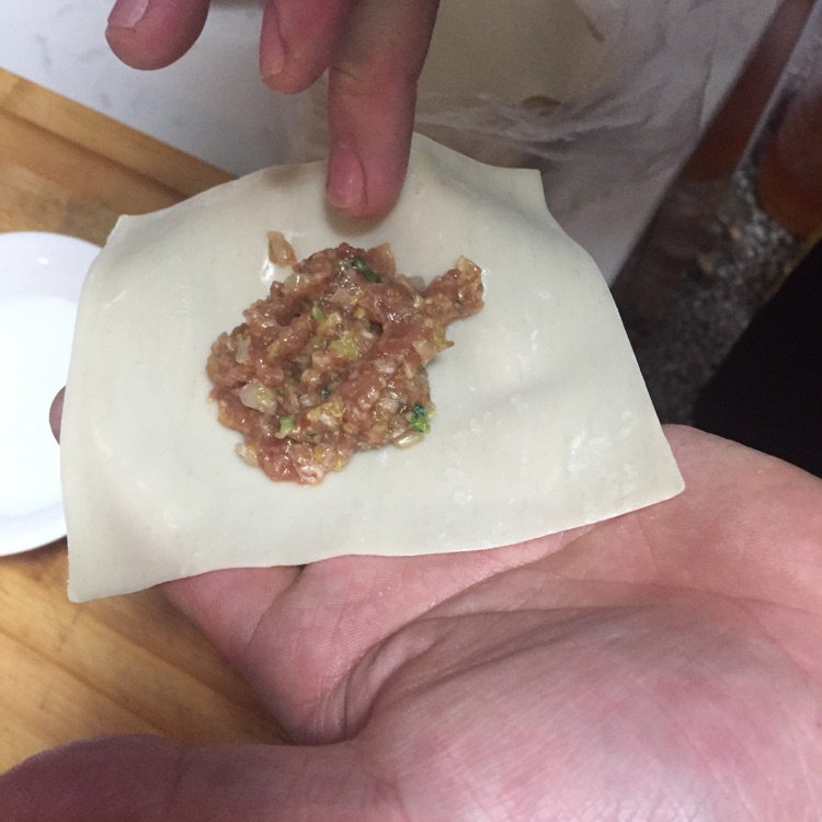 白菜猪肉水饺的做法图解9