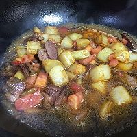  回锅牛肉炖土豆的做法图解11