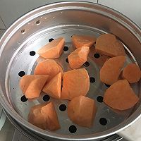 红薯豆沙饼的做法图解2