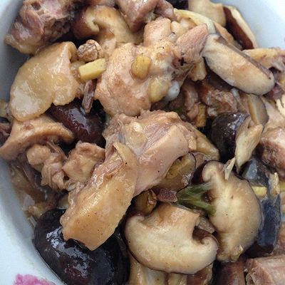 香菇炒鸡