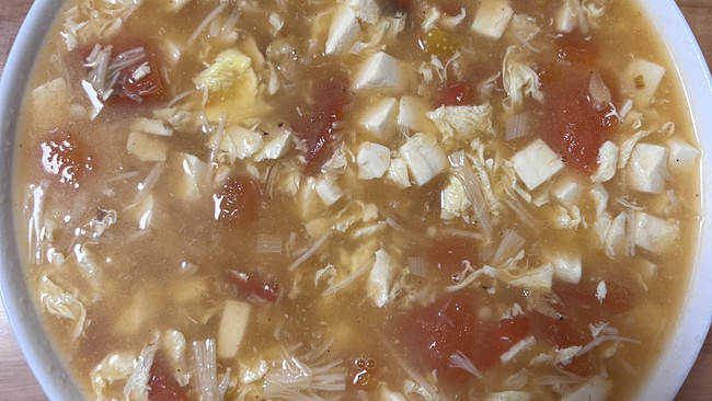 冬日暖胃素汤的做法
